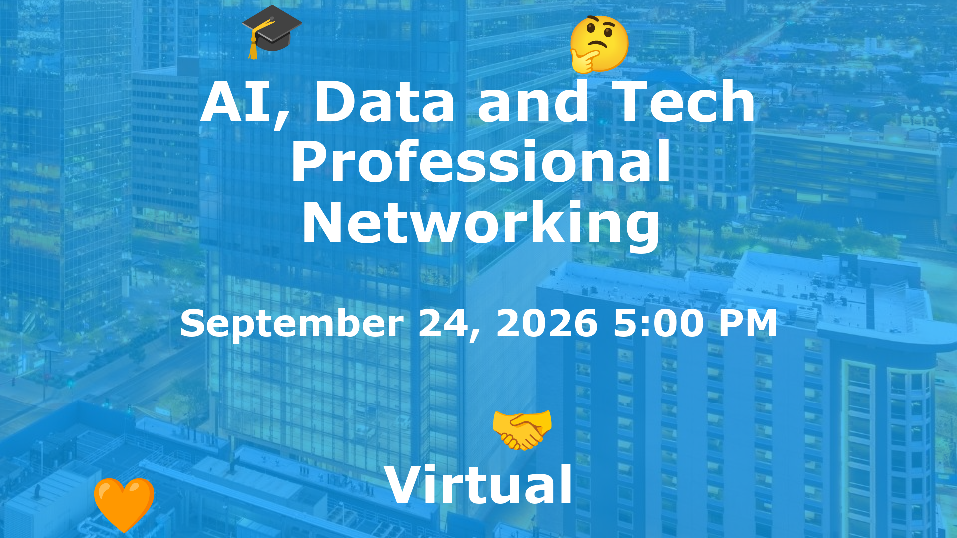 AI, Data and Tech Professional Networking event image